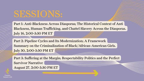 FNUSA Webinar Sessions Schedule