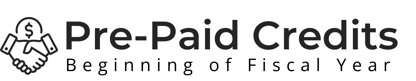 Pre-Paid Credits: Beginning of Fiscal Year
