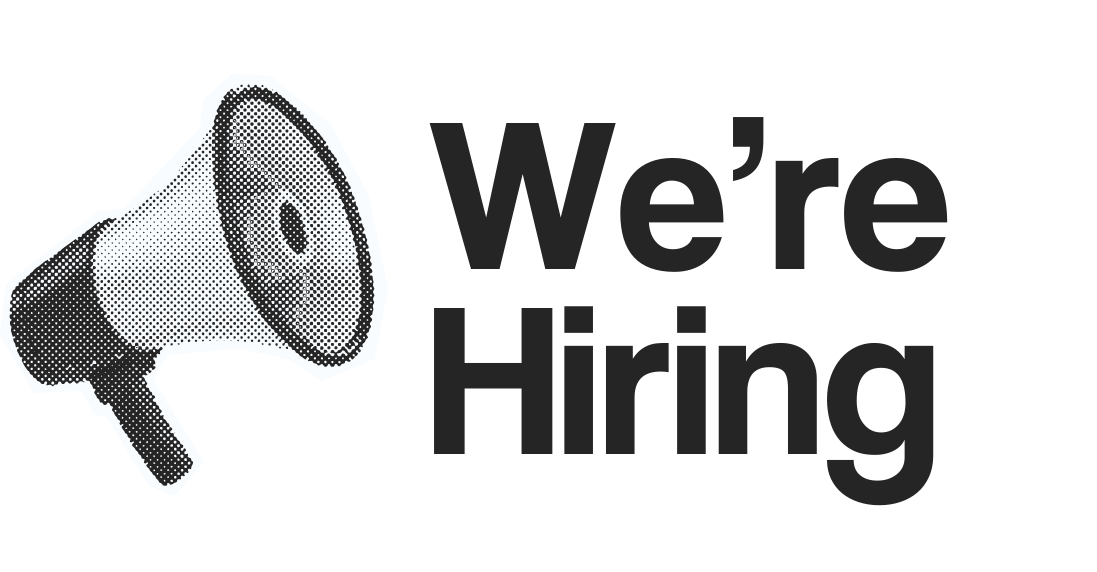 We're Hiring